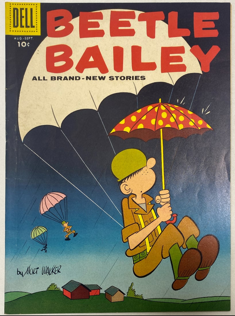 Beetle Bailey 16 Dell Comic Book: 1958, please preview and see all photos for condition
