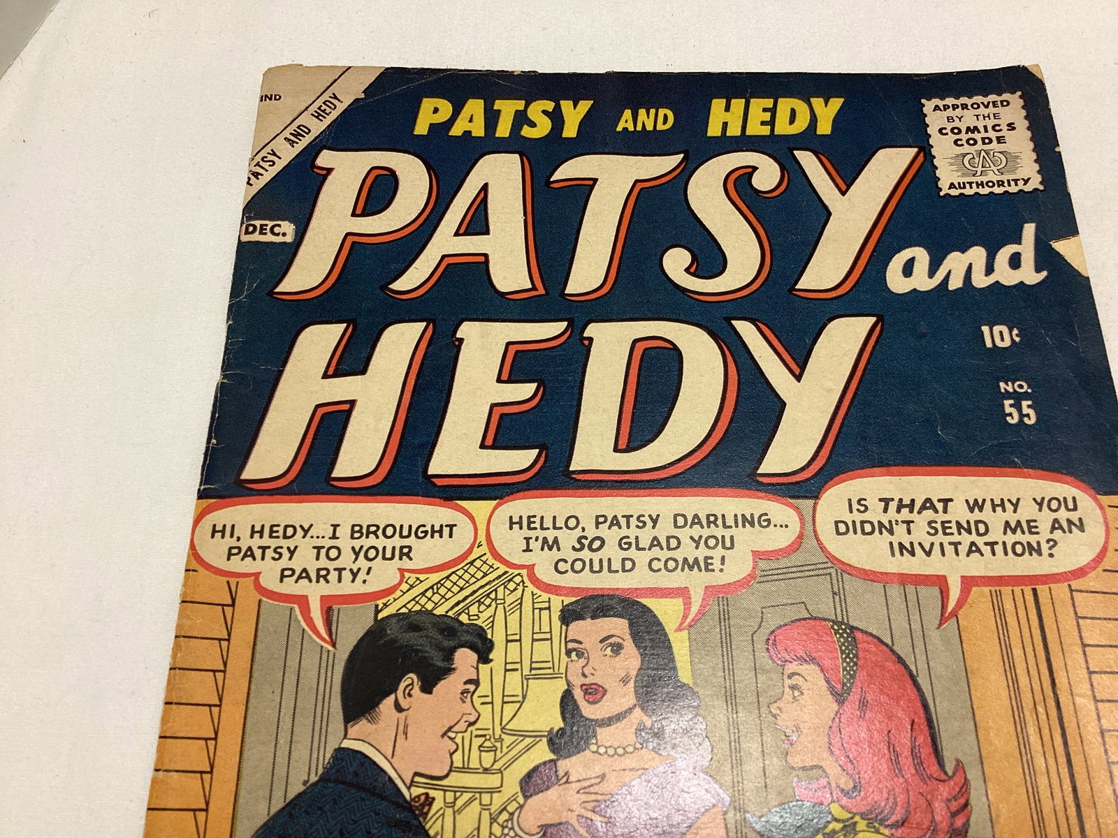 Patsy and Hedy 55 Atlas Comic Book - 2