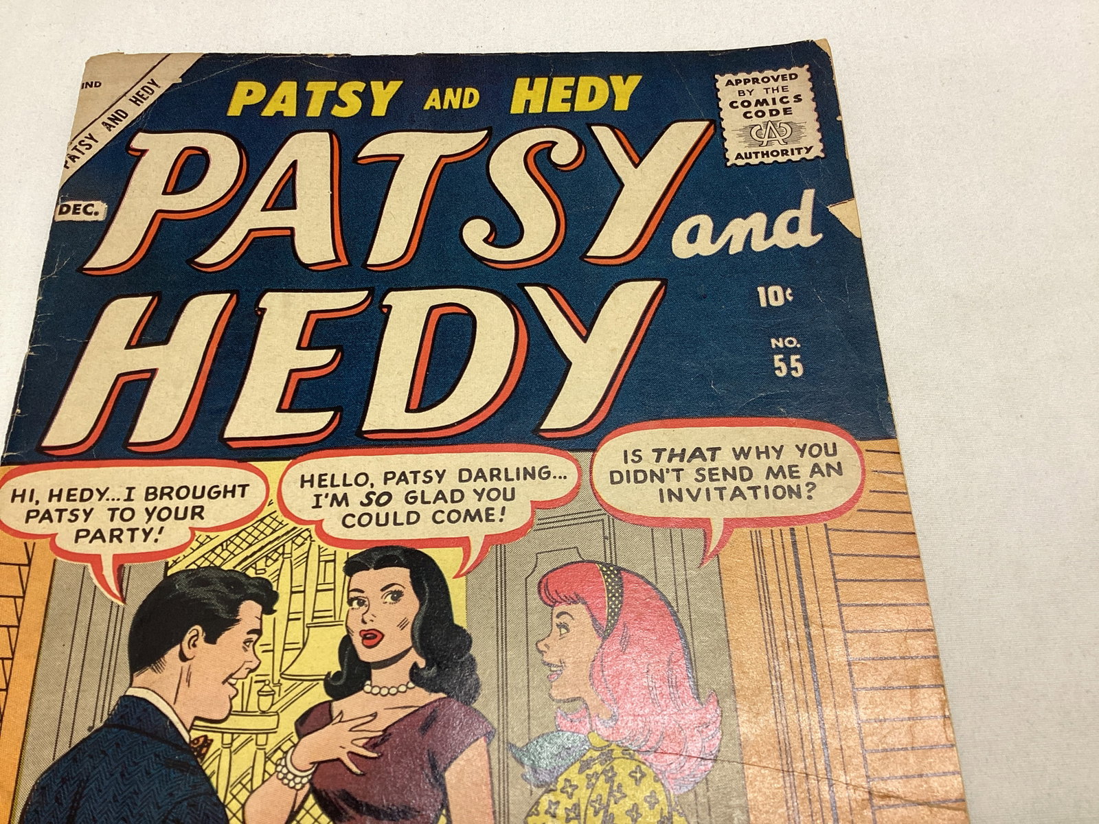 Patsy and Hedy 55 Atlas Comic Book - 3
