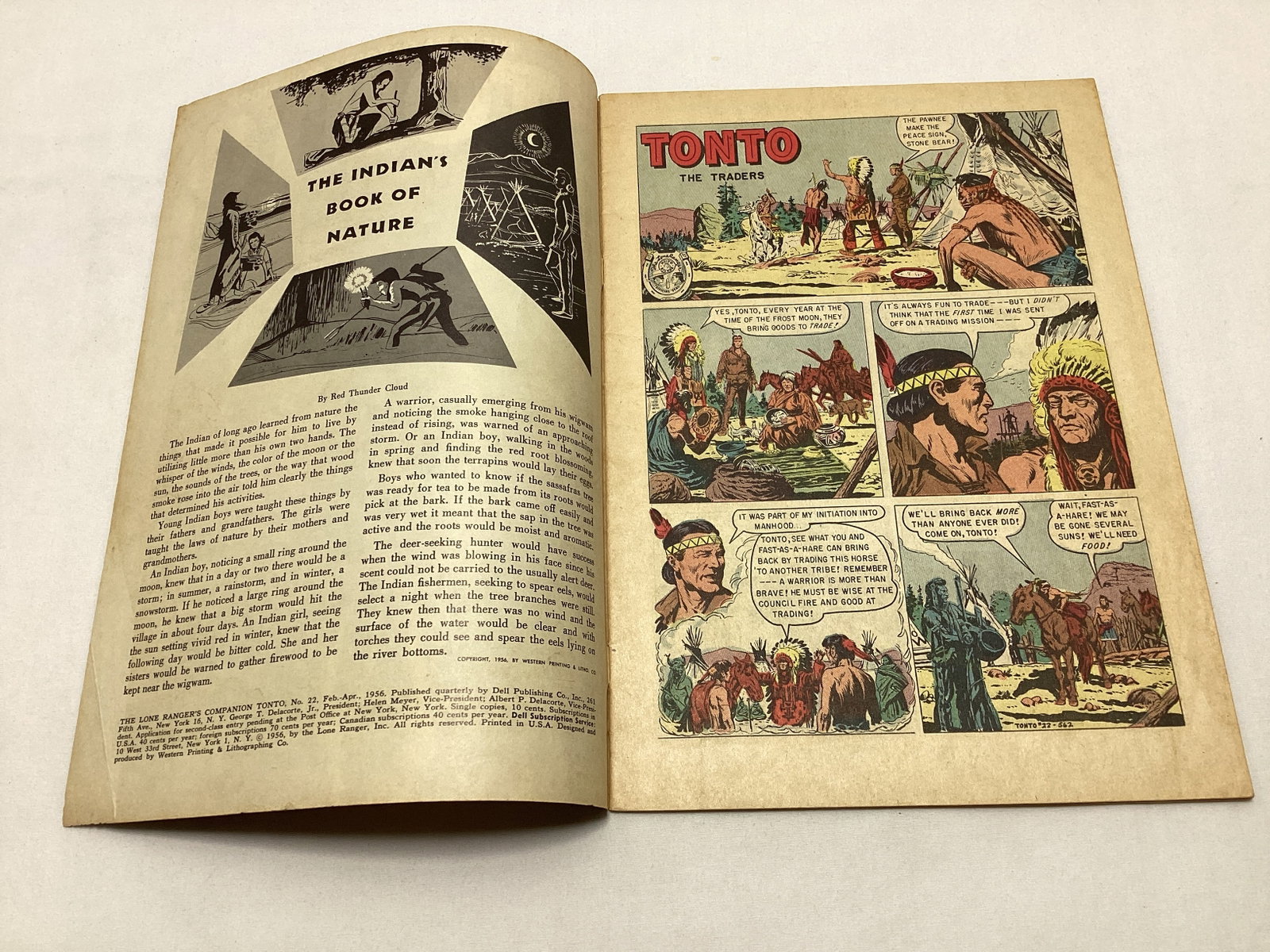 Tonto 22 Dell Lone Ranger Comic Book - 6