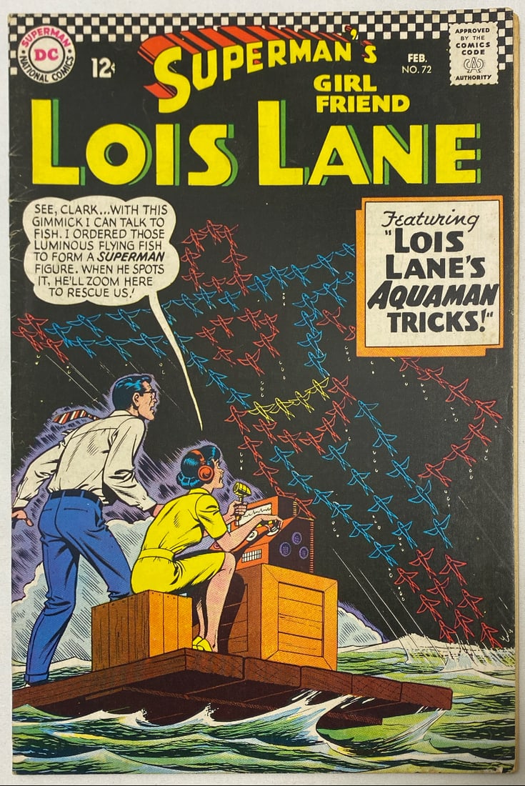 Superman's Girlfriend Lois Lane 72 DC Comic Book: 1967, please preview and see all photos for condition