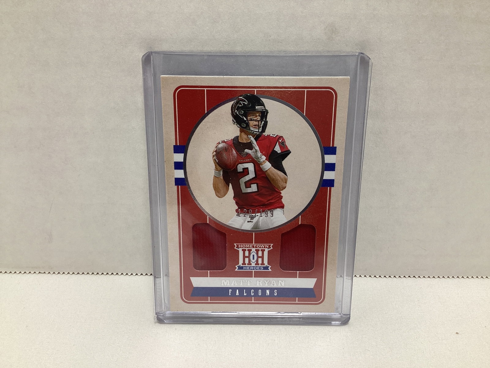 2019 Panini Chronicles Matt Ryan Hometown Heroes Materials 128/199 Football Card: .