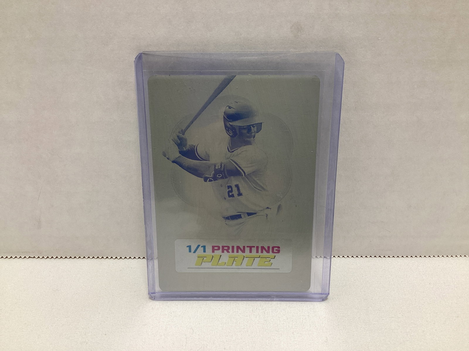 1/1 Leaf Elijah Green Baseball Printing Plate: .