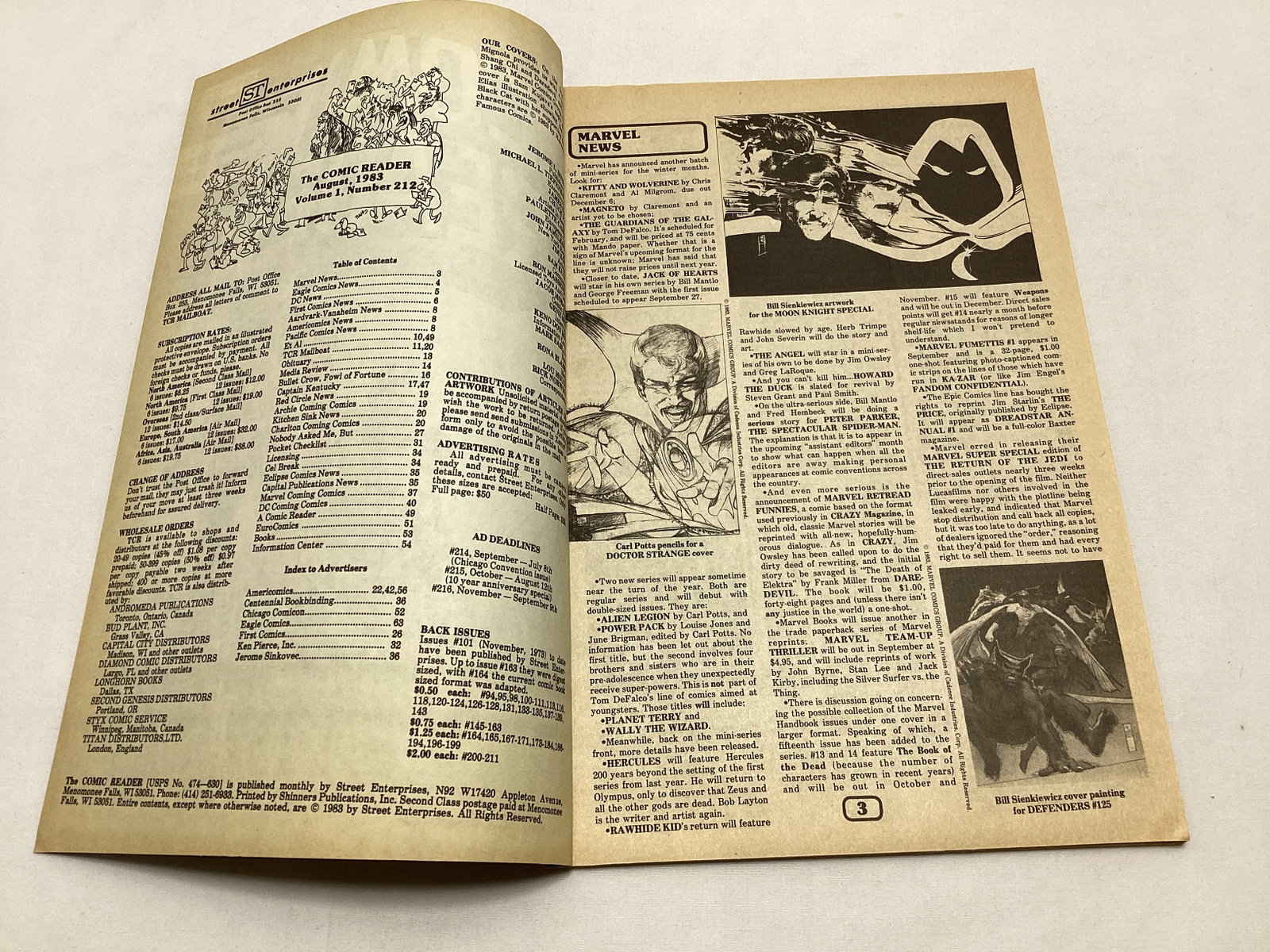 Comic Reader 212 Comic Magazine - 6