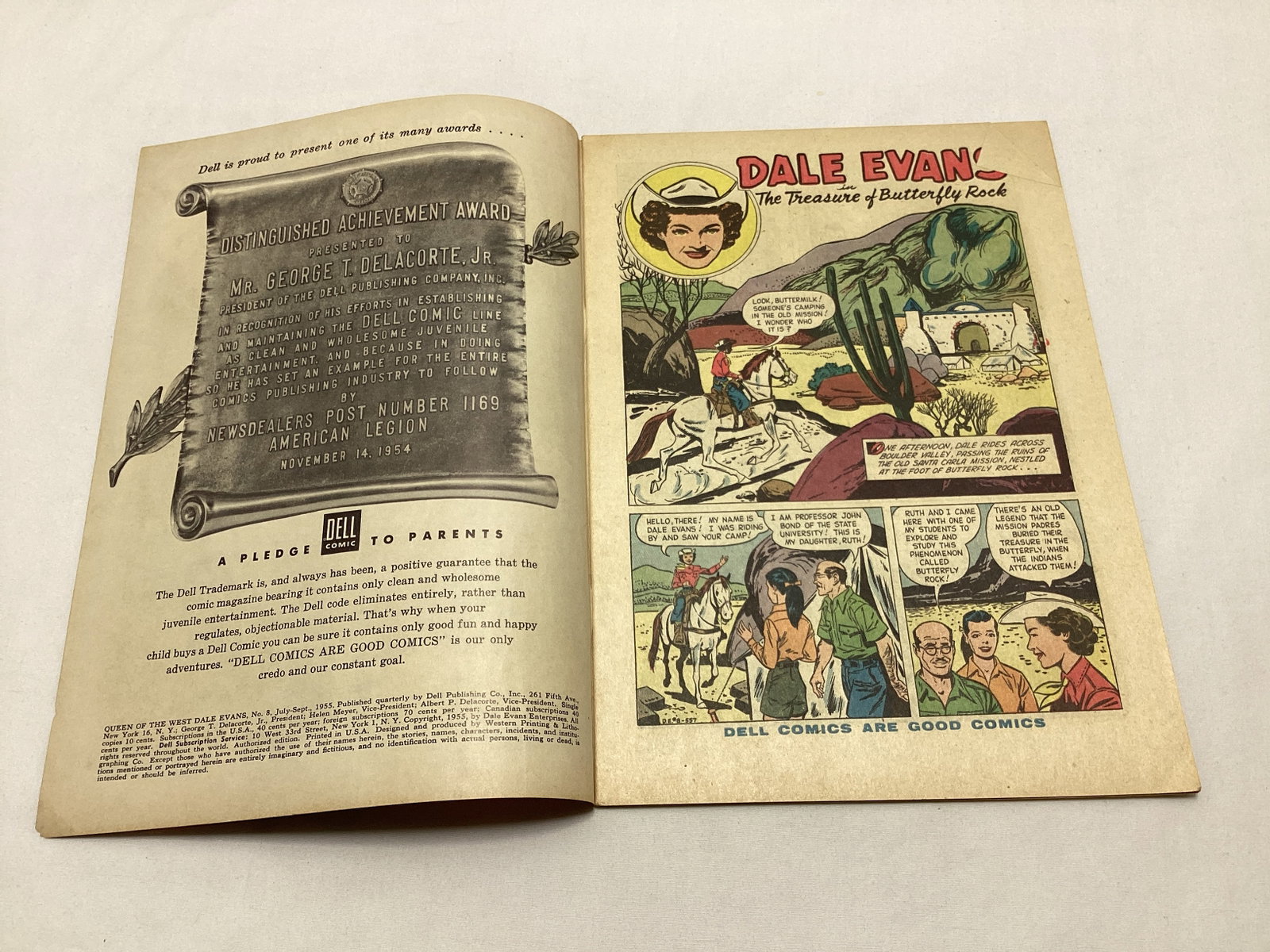 Dale Evans 8 Dell Western Comic Book - 6