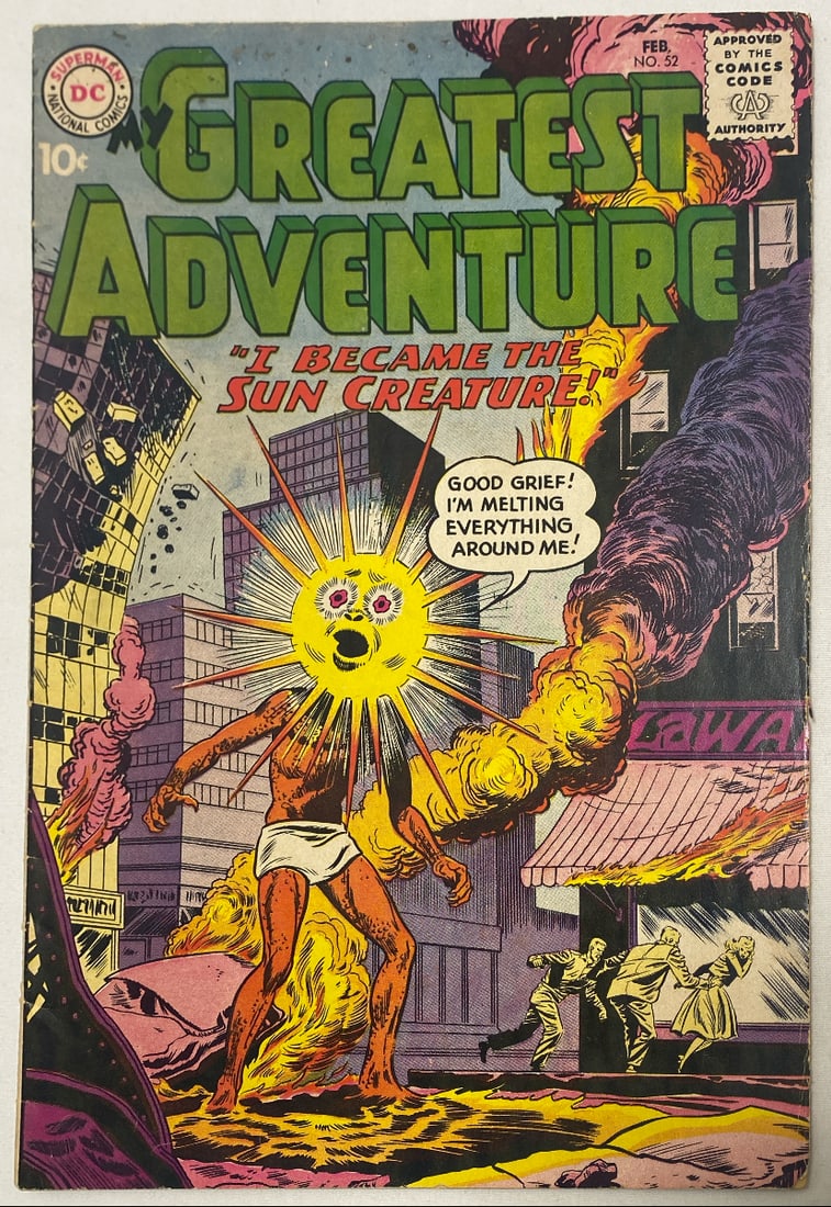 My Greatest Adventures 52 DC Comic Book: 1961, please preview and see all photos for condition