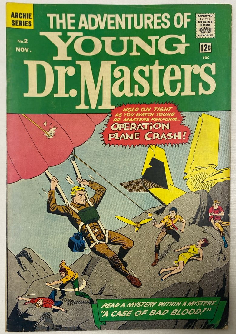 The Adventures of Young Dr. Masters 2 Archie Comic Book (1 of 8)
