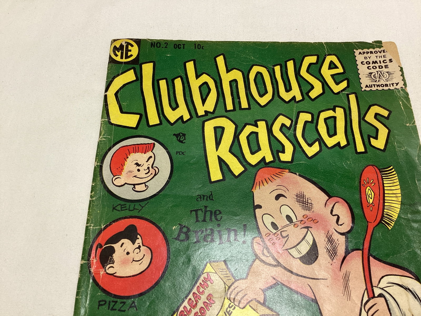 Clubhouse Rascals 2 Magazine Enterprises Comic Book - 2
