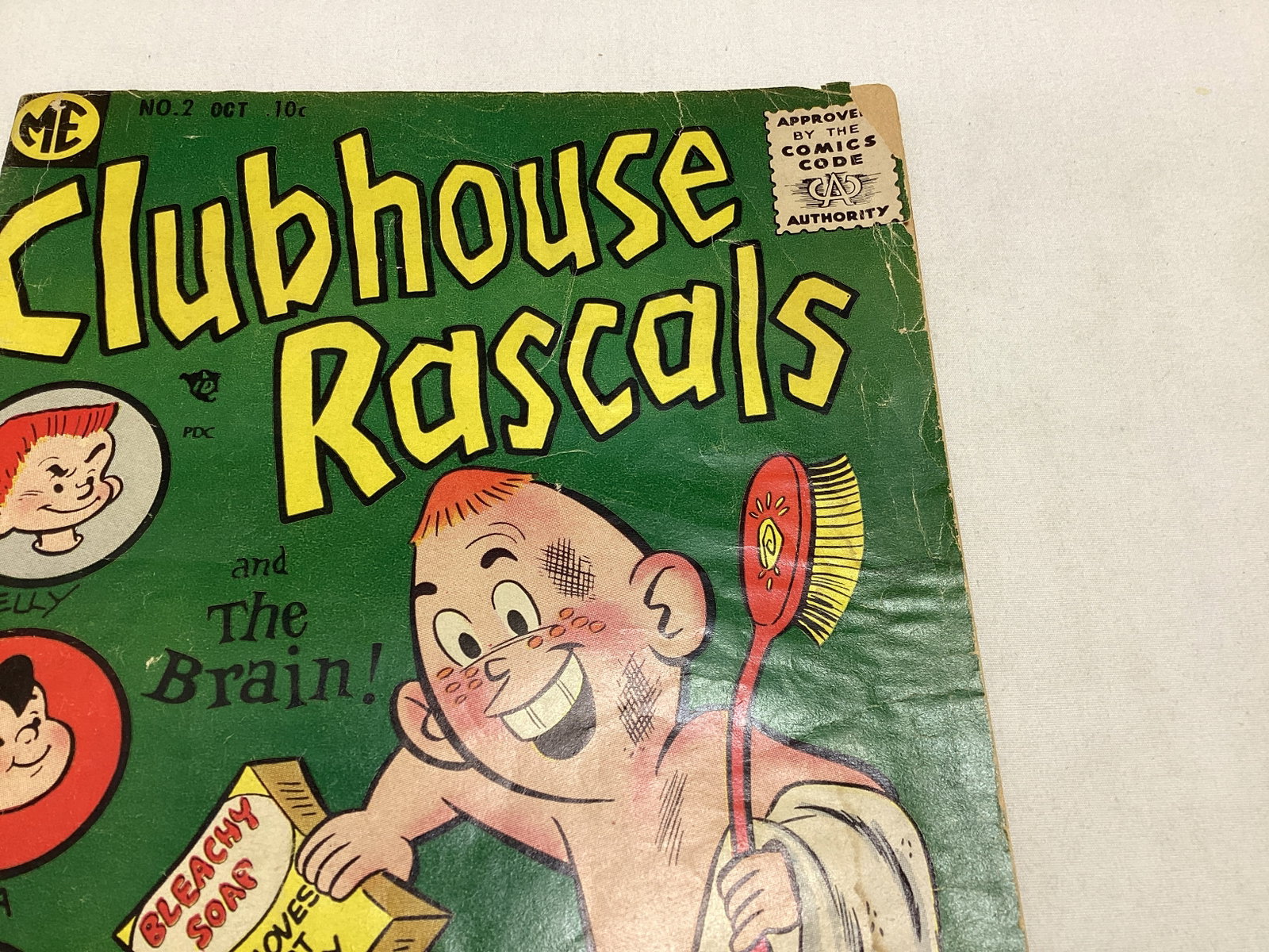 Clubhouse Rascals 2 Magazine Enterprises Comic Book - 3