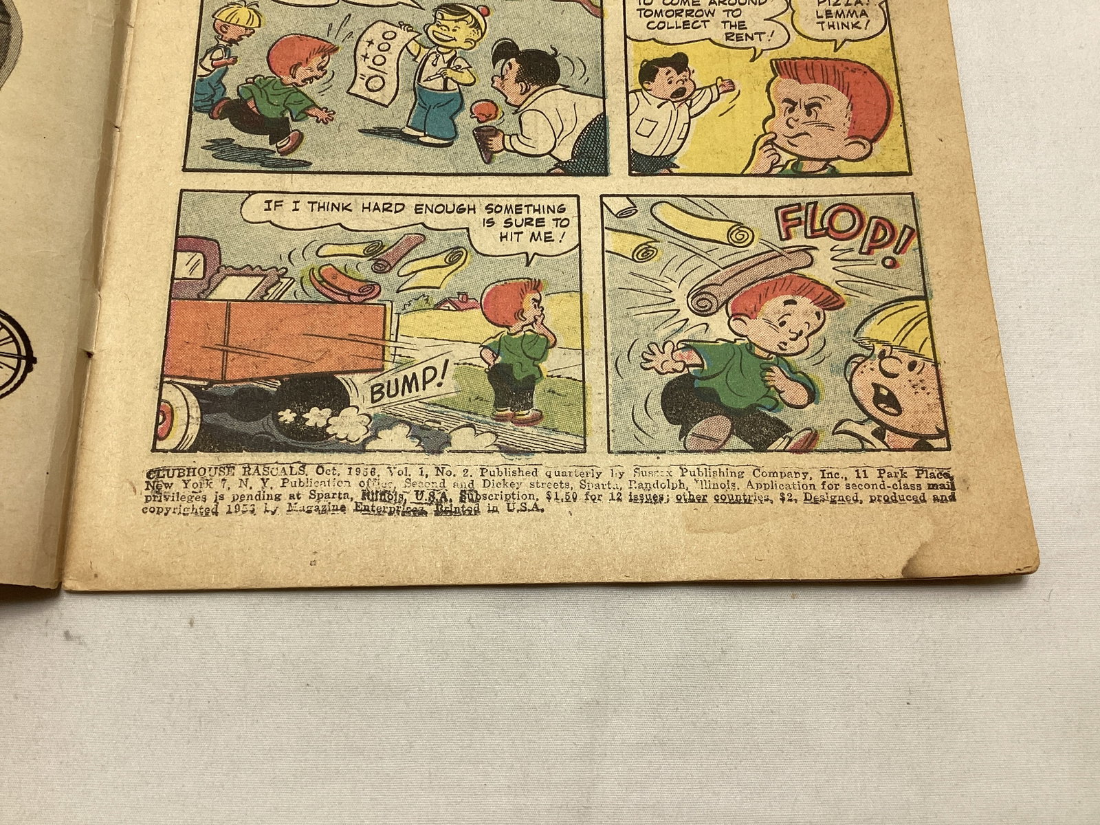 Clubhouse Rascals 2 Magazine Enterprises Comic Book - 7