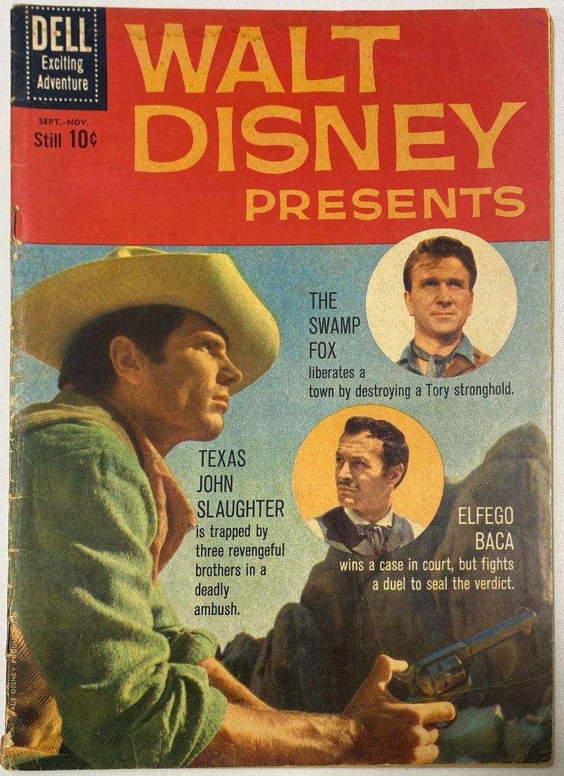 Walt Disney Presents 5 Dell Western Comic Book (1 of 8)