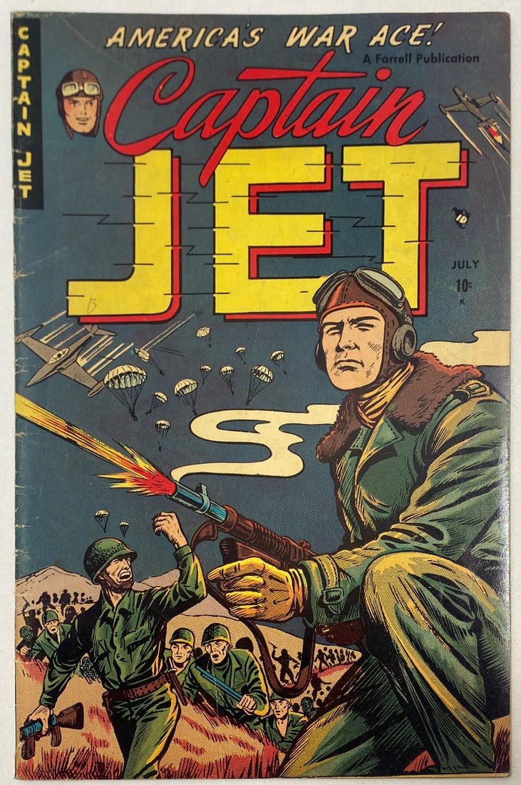Captain Jet 2 Farrell Comic Book (1 of 8)