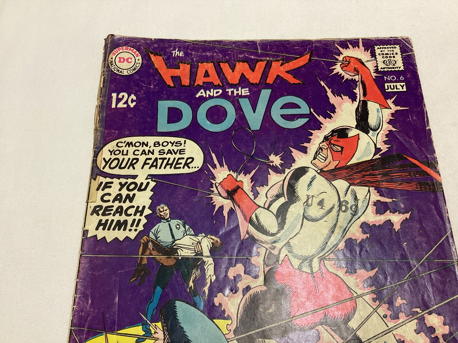 Hawk and Dove 6 DC Comic Book - 2