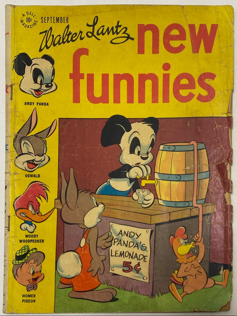 Walter Lantz New Funnies 127 Dell Comic Book (1 of 8)