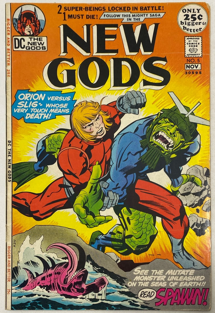 New Gods 5 DC Comic Book (1 of 8)