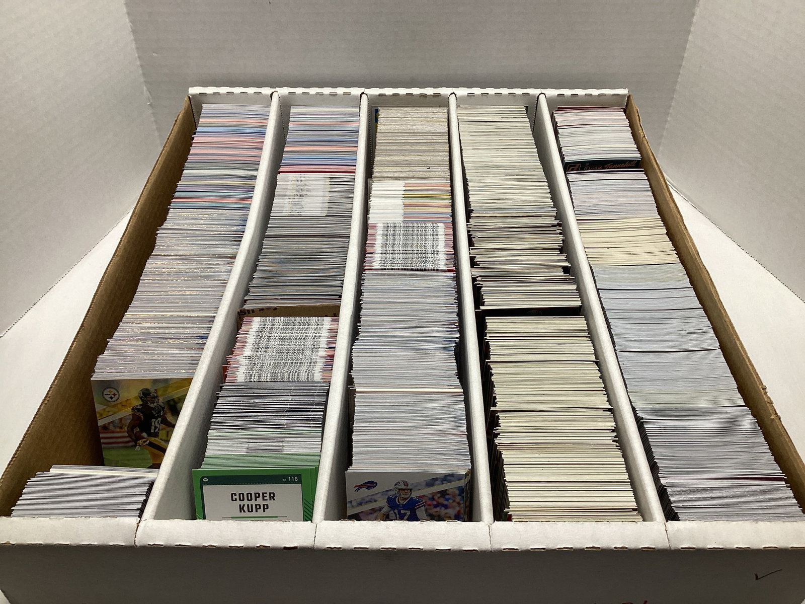 HUGE Box of NFL Football Cards (1 of 6)