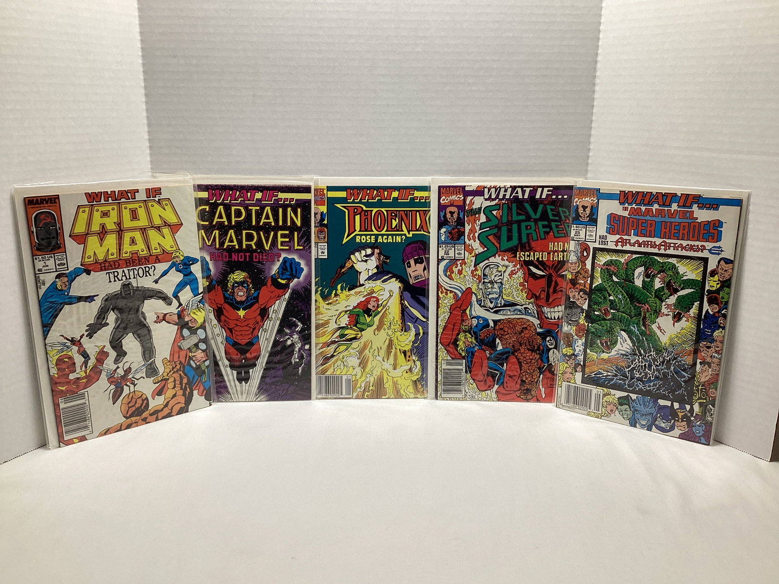 Five What If? Marvel Comic Books (1 of 3)