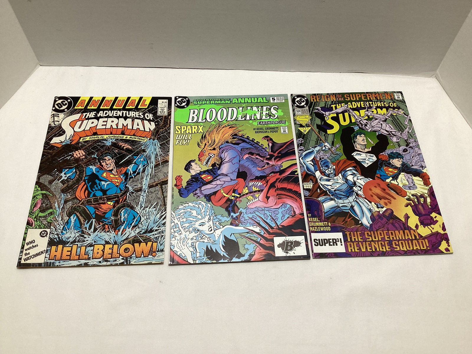 Five Superman DC Comic Books - 3