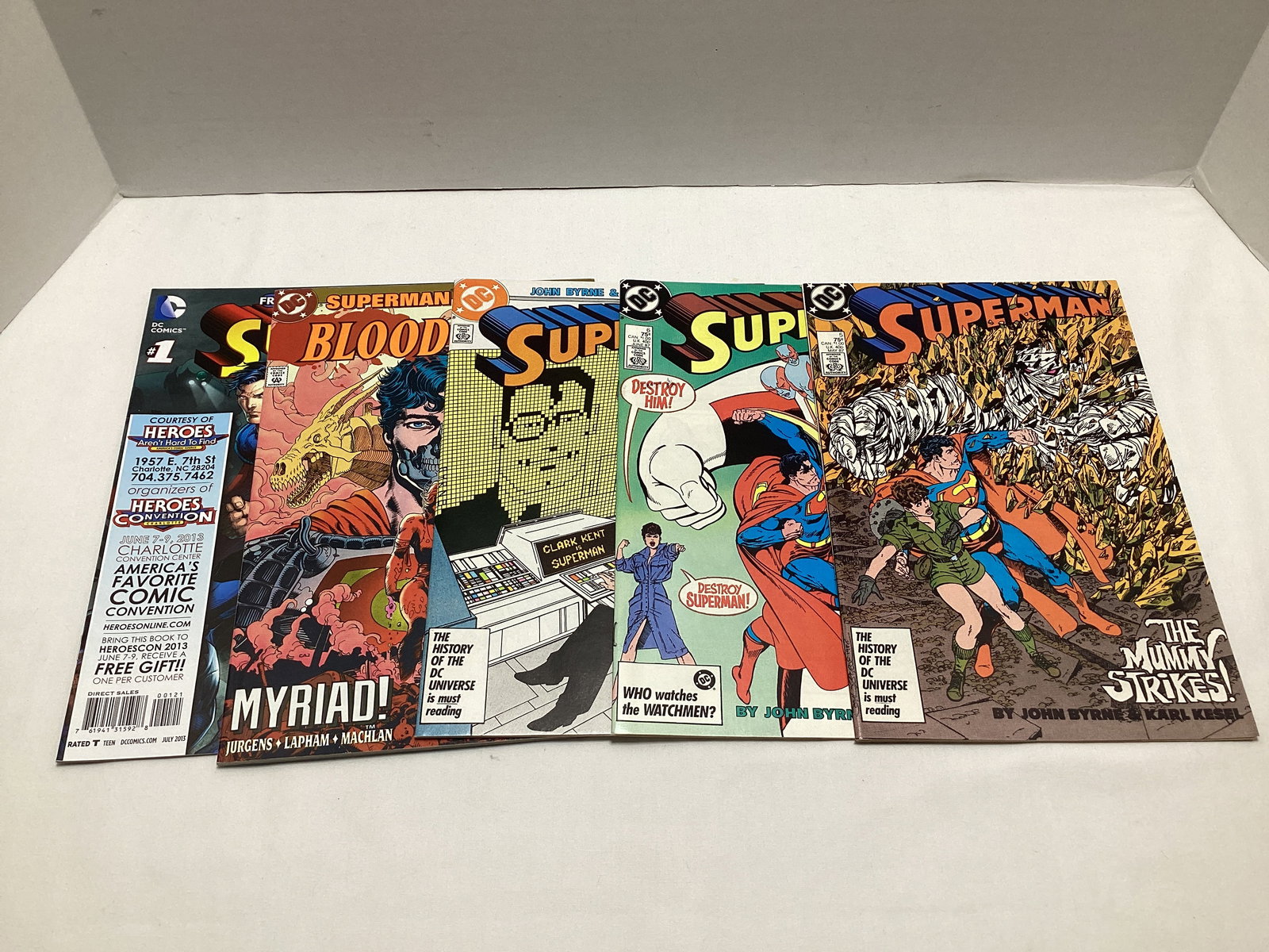 Five Superman DC Comic Books (1 of 4)