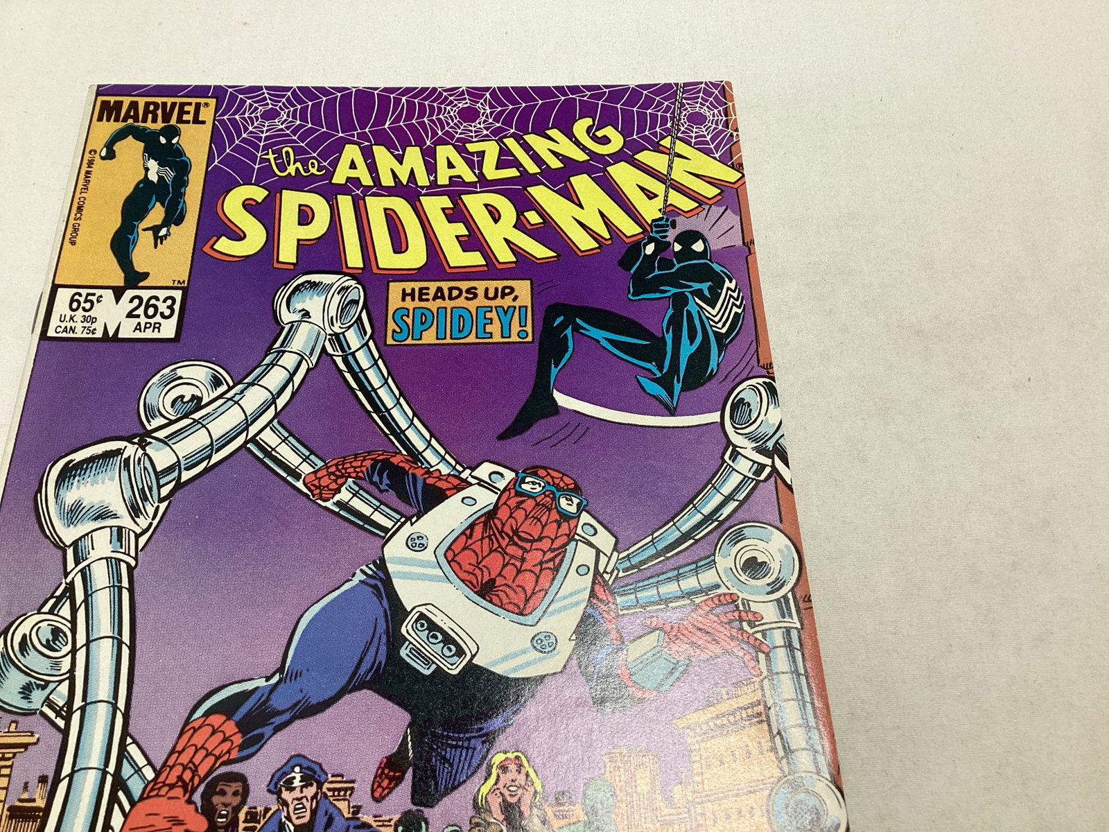 The Amazing Spider-Man 263 Marvel Comic Book - 3