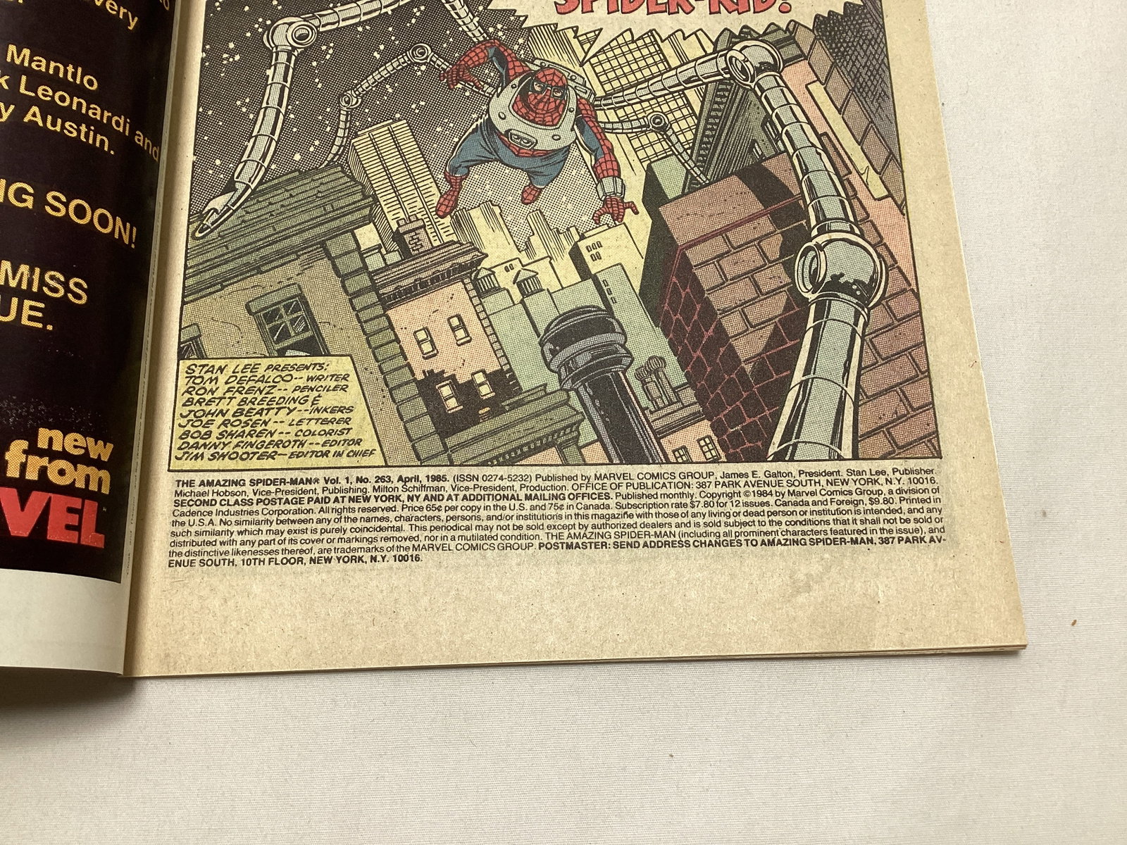 The Amazing Spider-Man 263 Marvel Comic Book - 7