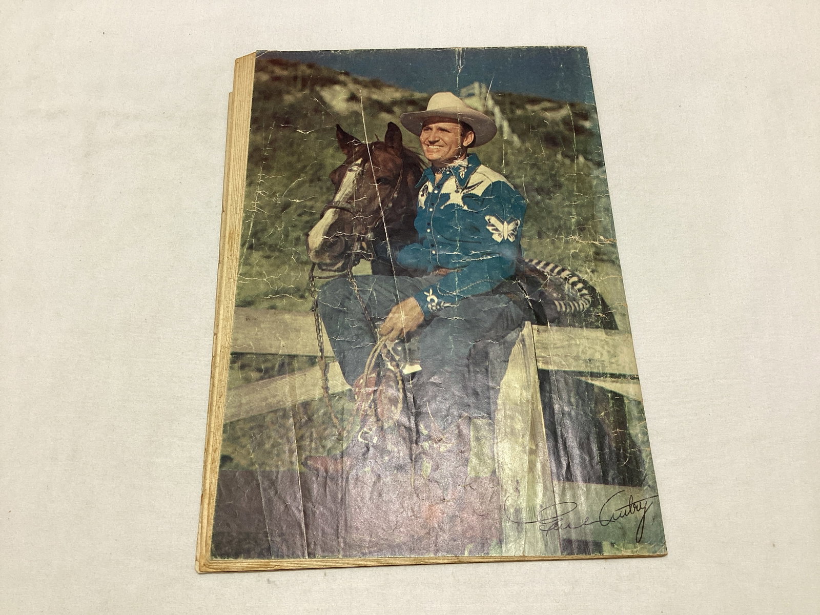 Gene Autry Comics 58 Dell Western Comic Book - 8
