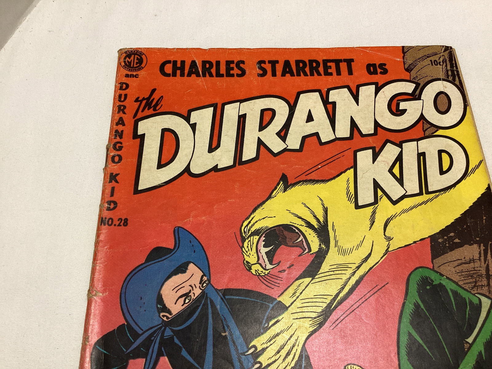 The Durango Kid 28 Magazine Enterprises Comic Book - 2