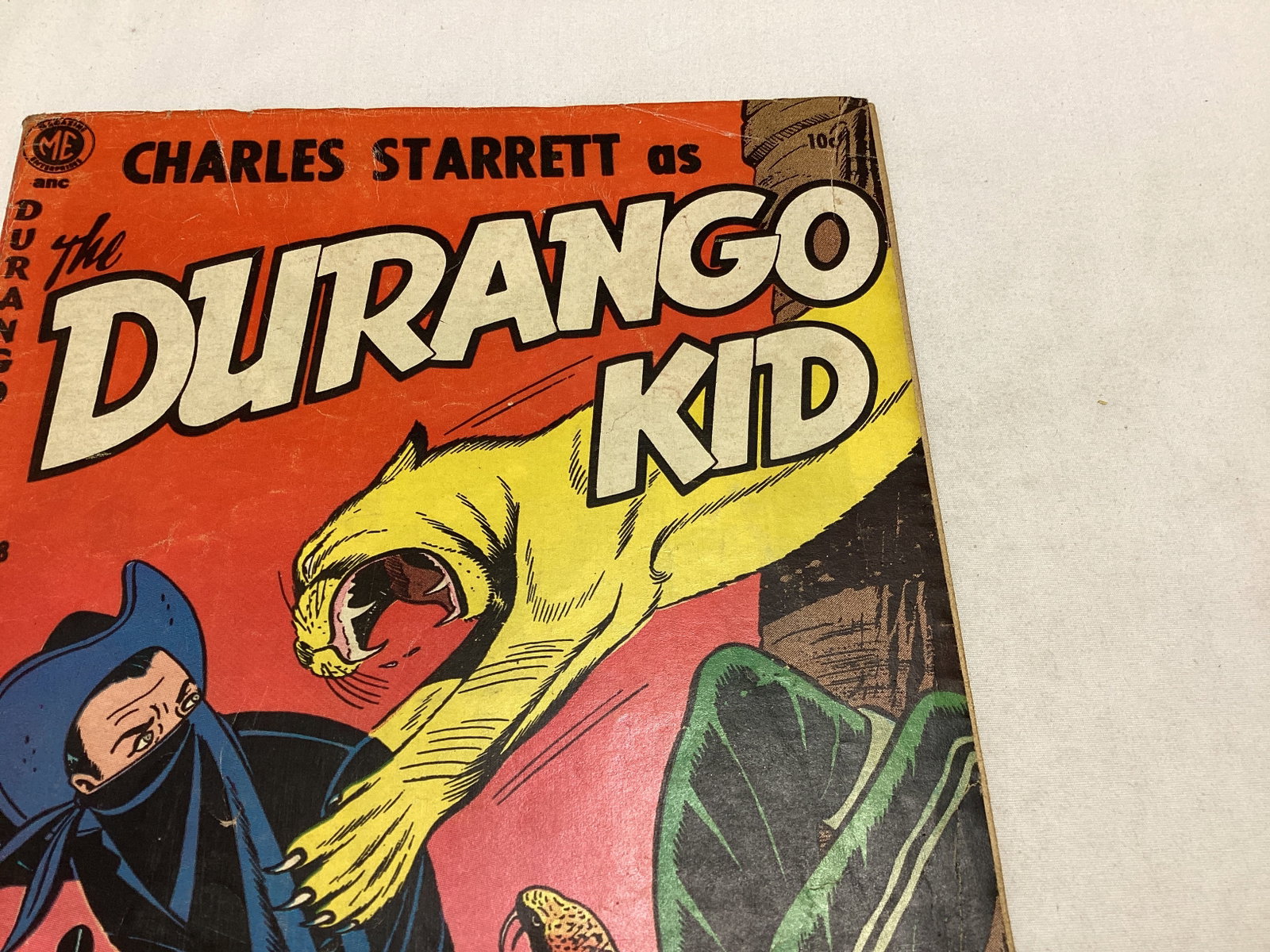 The Durango Kid 28 Magazine Enterprises Comic Book - 3