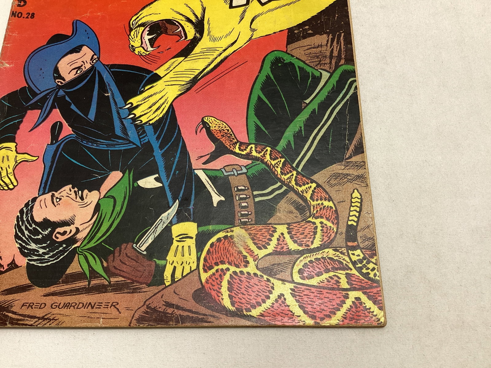 The Durango Kid 28 Magazine Enterprises Comic Book - 5