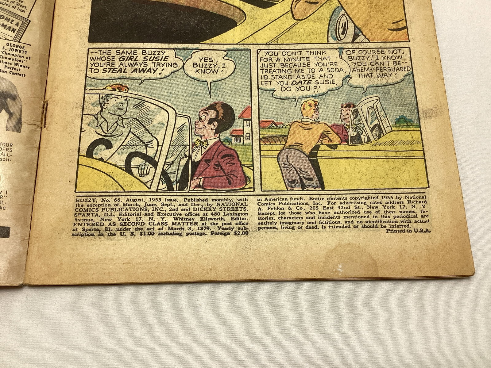 Buzzy 66 DC Comic Book - 7