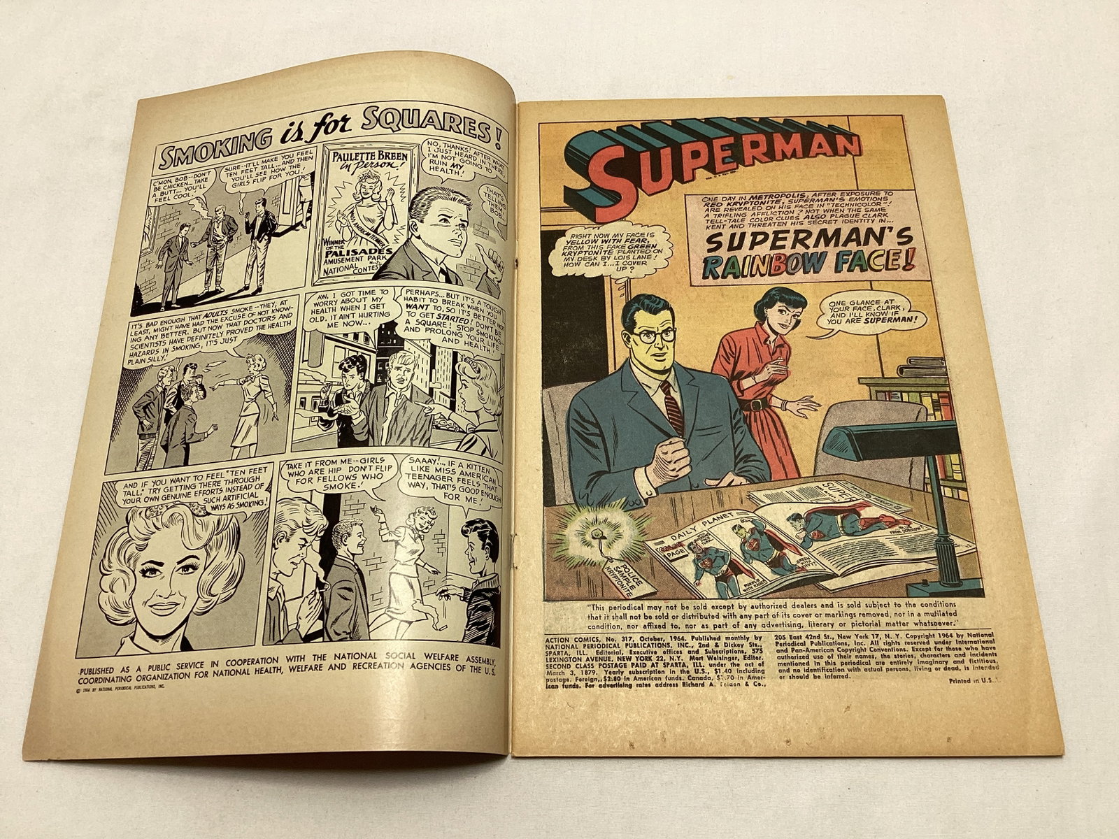 Action Comics 317 DC Superman Comic Book - 6
