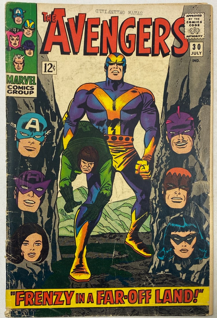Avengers 30 Marvel Comic Book (1 of 8)