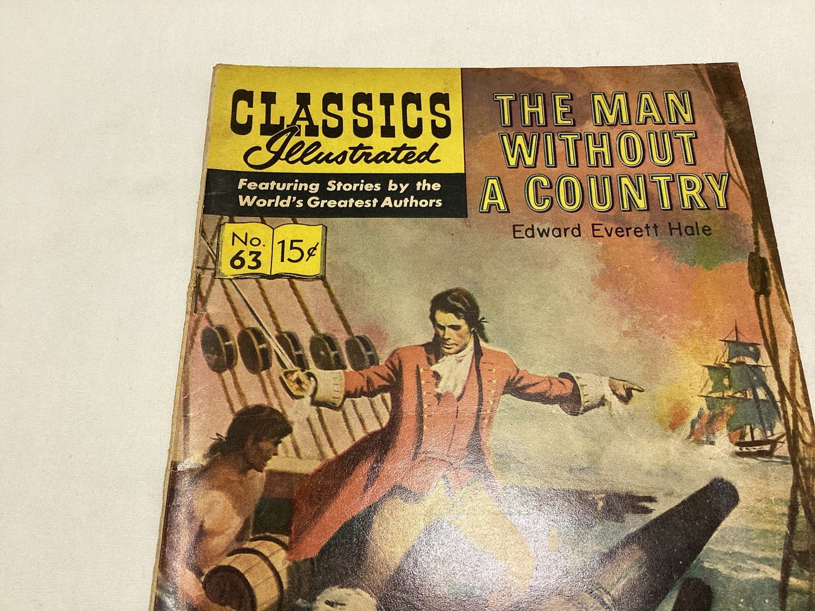 Classics Illustrated 63 (168) The Man Without a Country Comic Book - 2