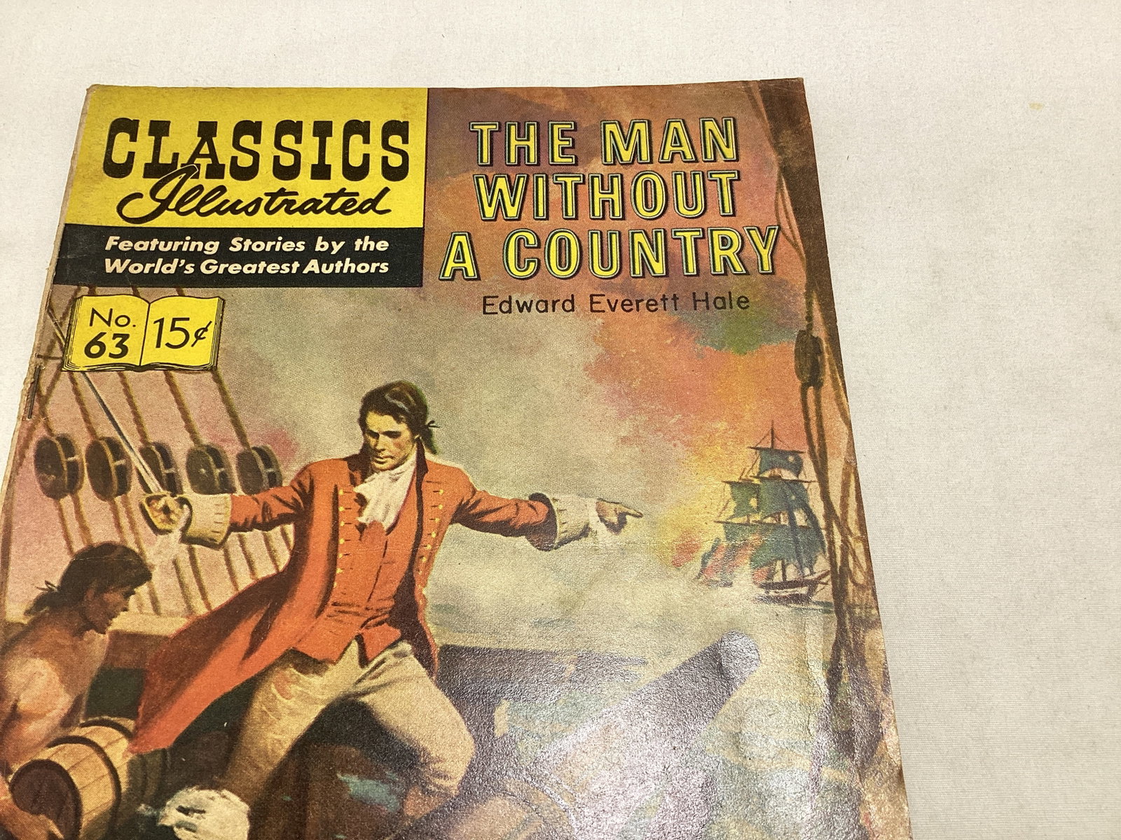 Classics Illustrated 63 (168) The Man Without a Country Comic Book - 3