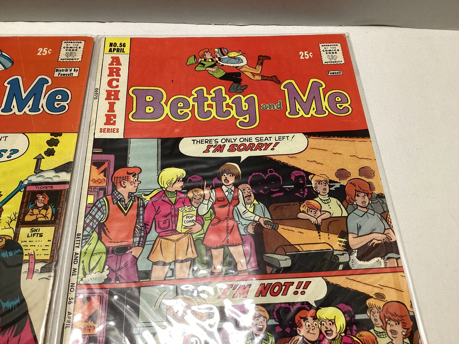 Two Betty and Me Archie Comic Books - 4