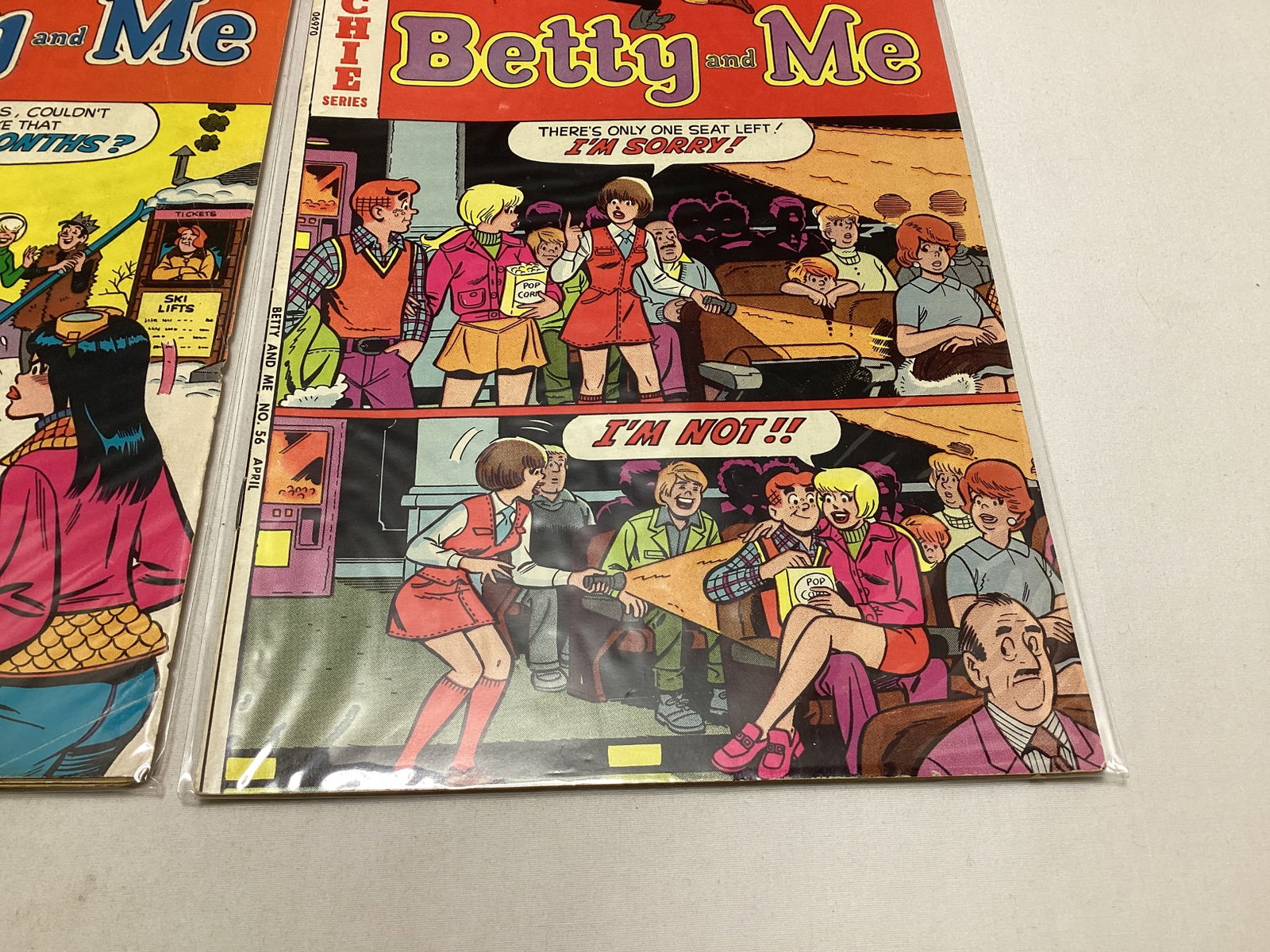 Two Betty and Me Archie Comic Books - 5