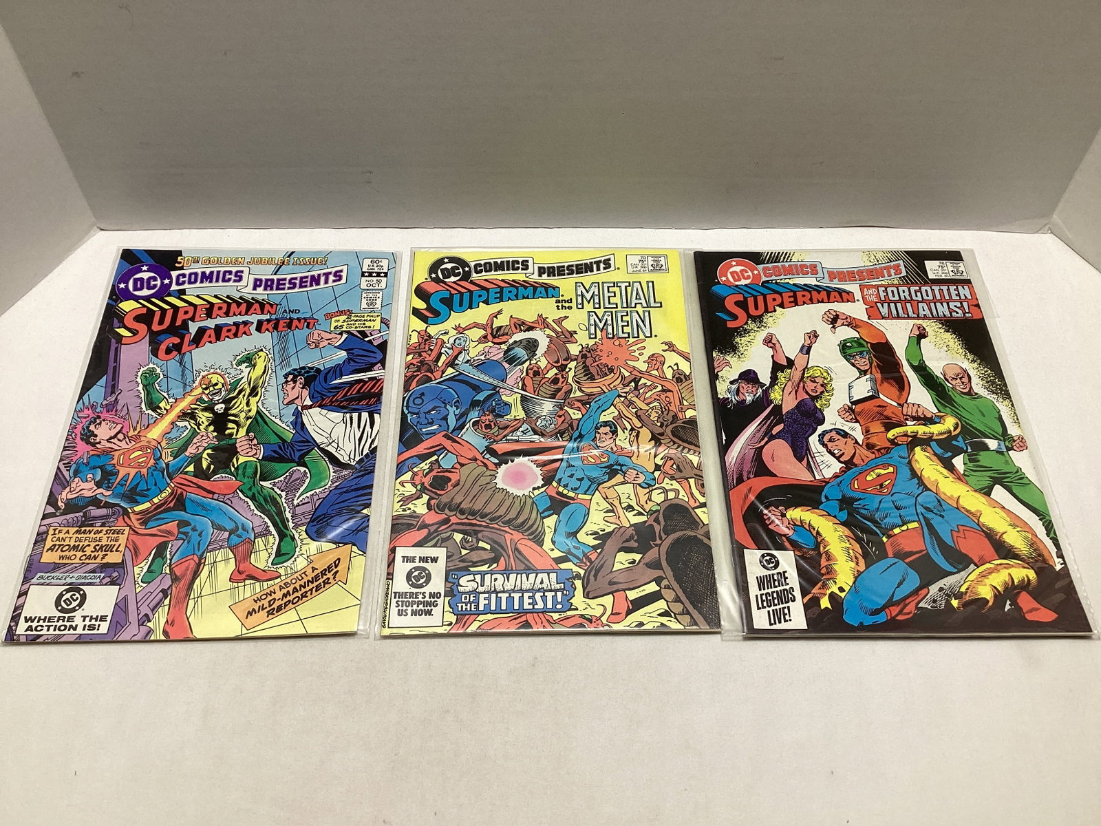 Three DC Comics Presents Comic Books (1 of 3)