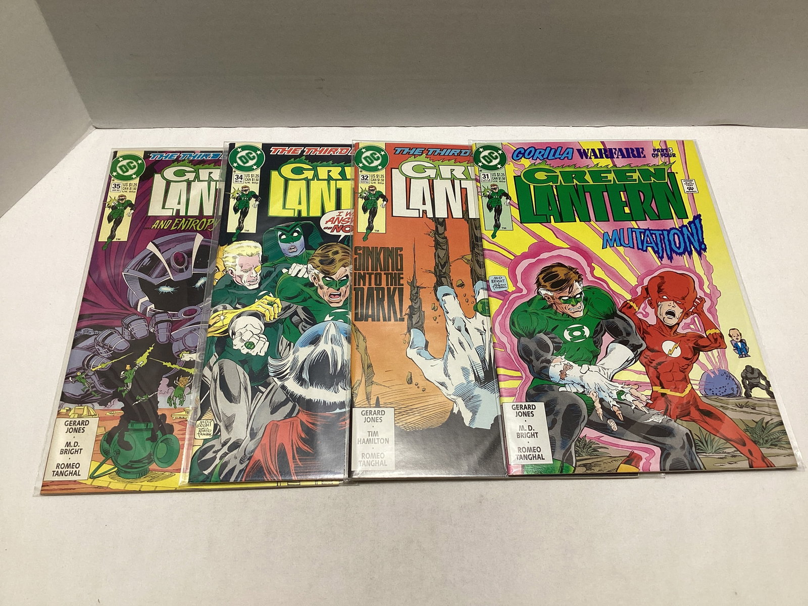 Four Green Lantern DC Comic Books (1 of 3)