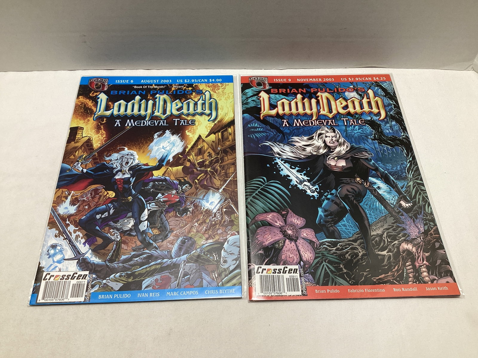 Four Lady Death Cross Gen Comic Books - 2
