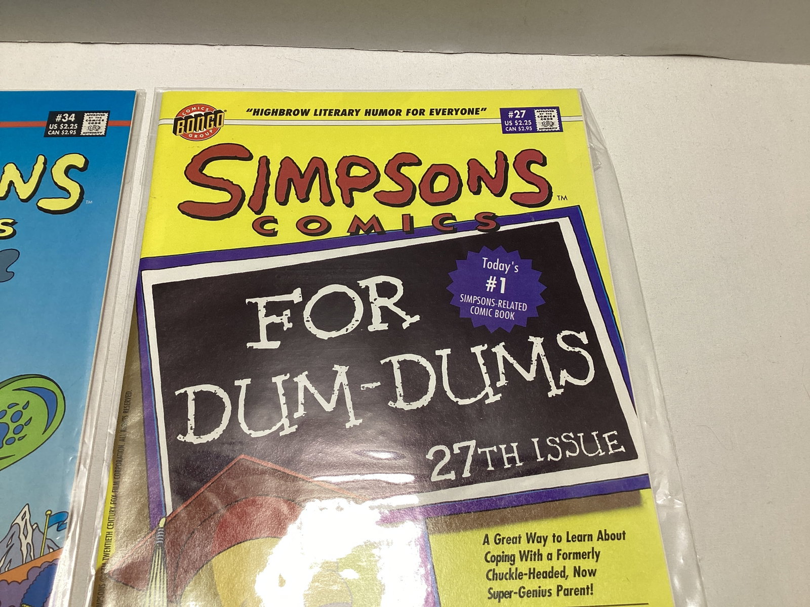 Two Simpsons Bongo Comic Books - 4