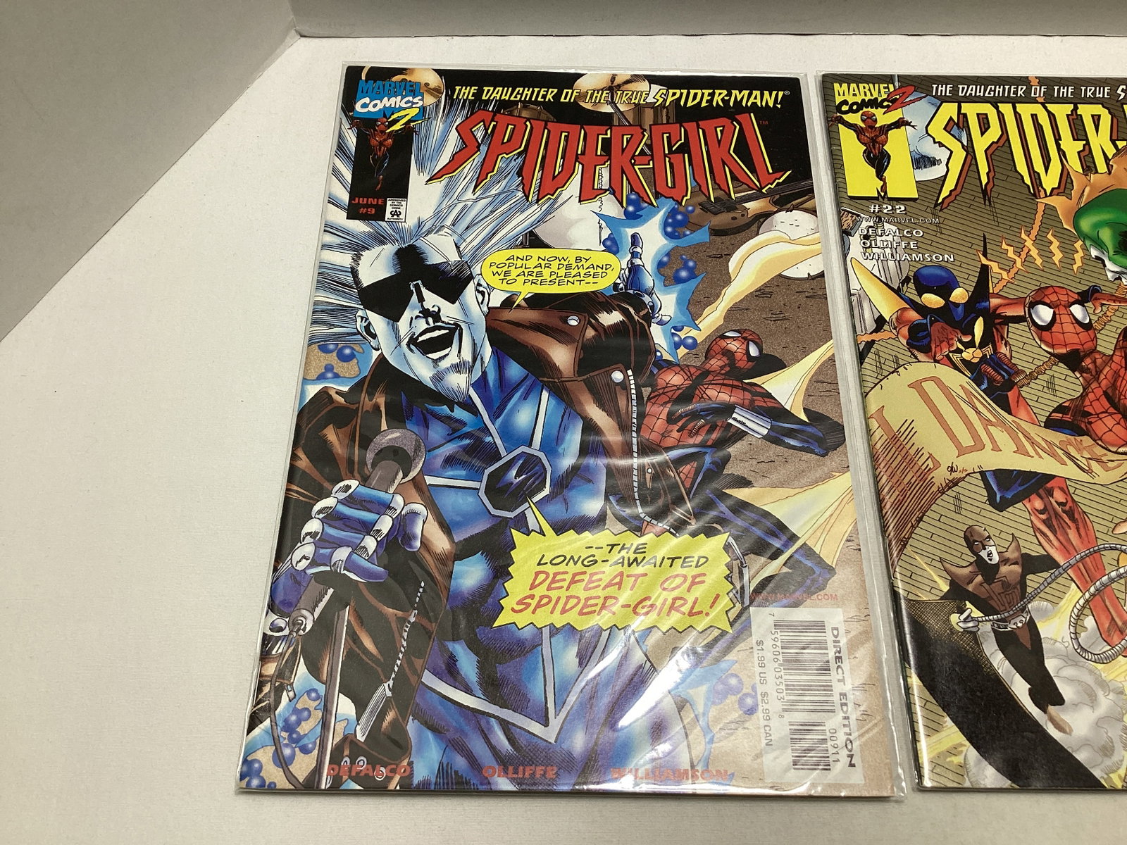 Three Spider-Girl Marvel Comic Books - 2