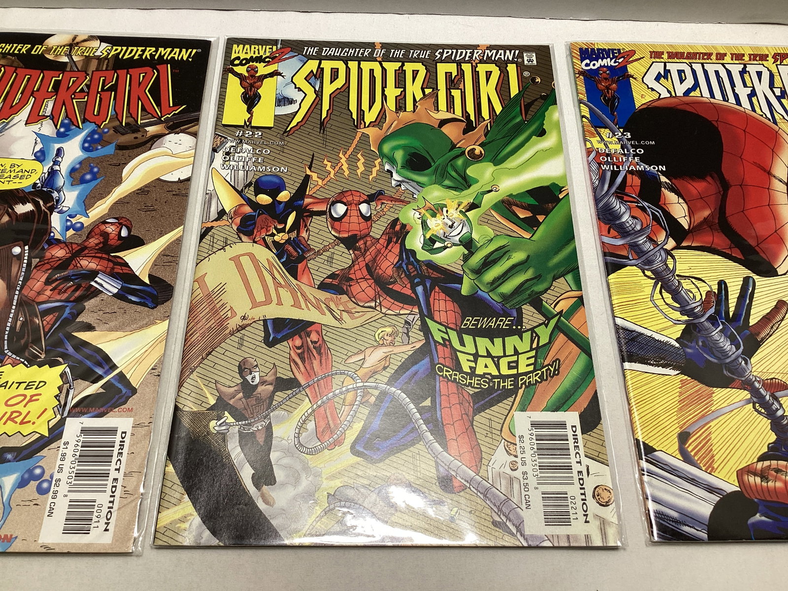 Three Spider-Girl Marvel Comic Books - 3