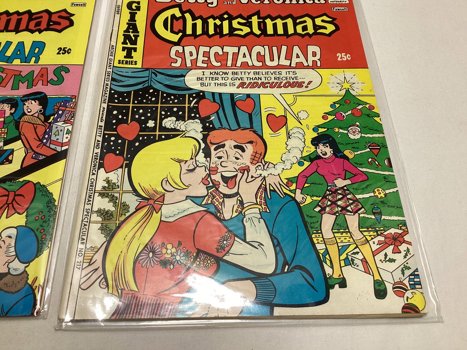 Three Betty and Veronica Christmas Spectacular Archie Comic Books - 5