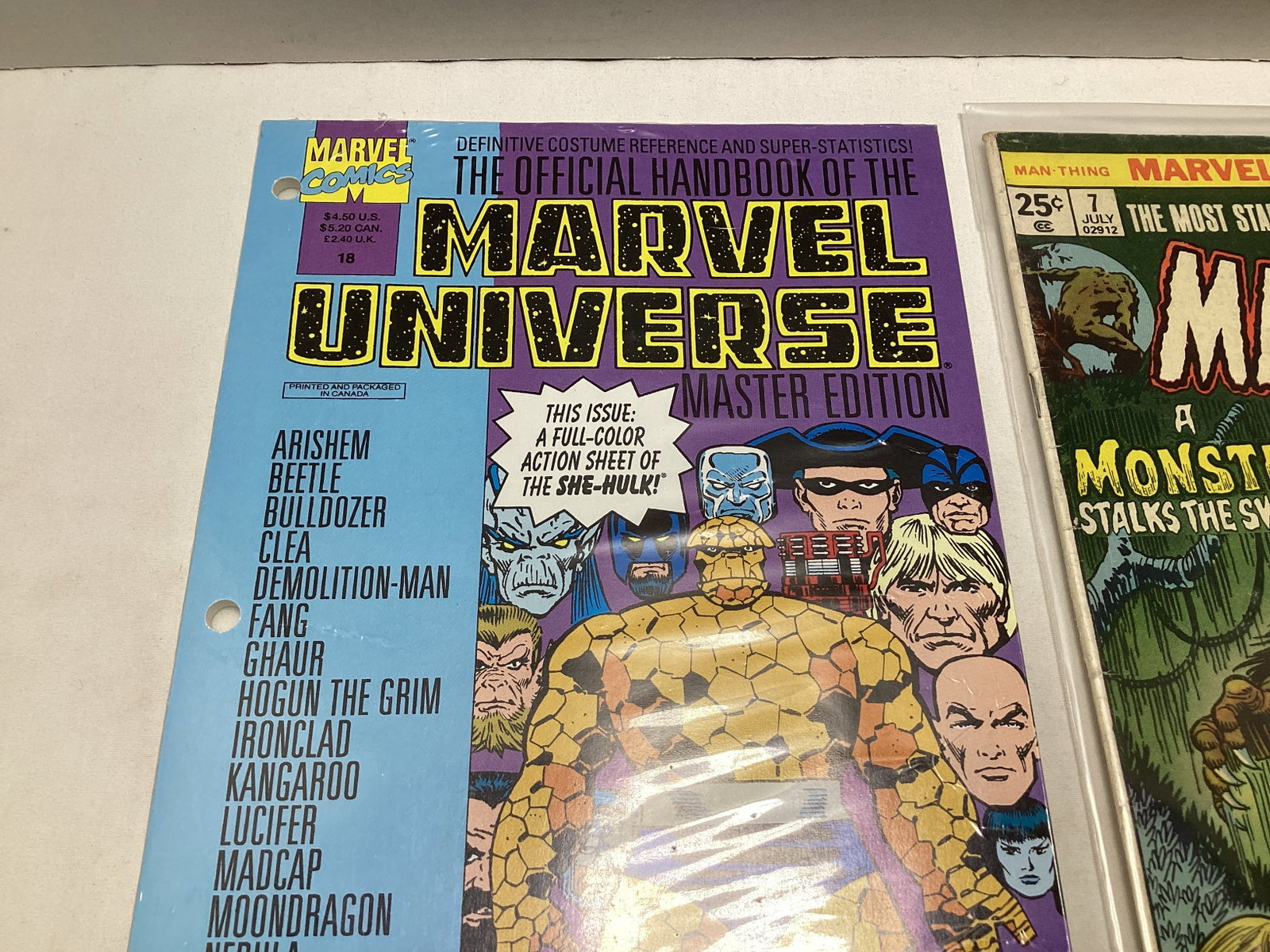 Two Marvel Comic Books - 2