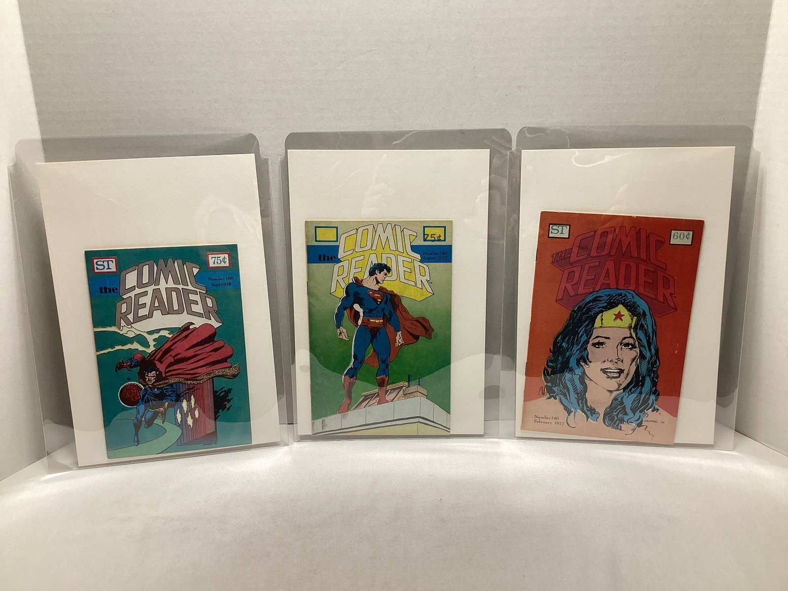 Three Comic Reader Comic Book Fanzines (1 of 4)