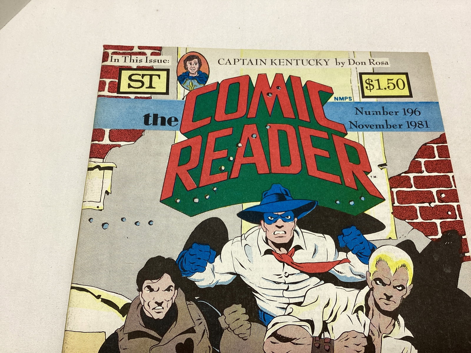 The Comic Reader 196 Comic Magazine - 2