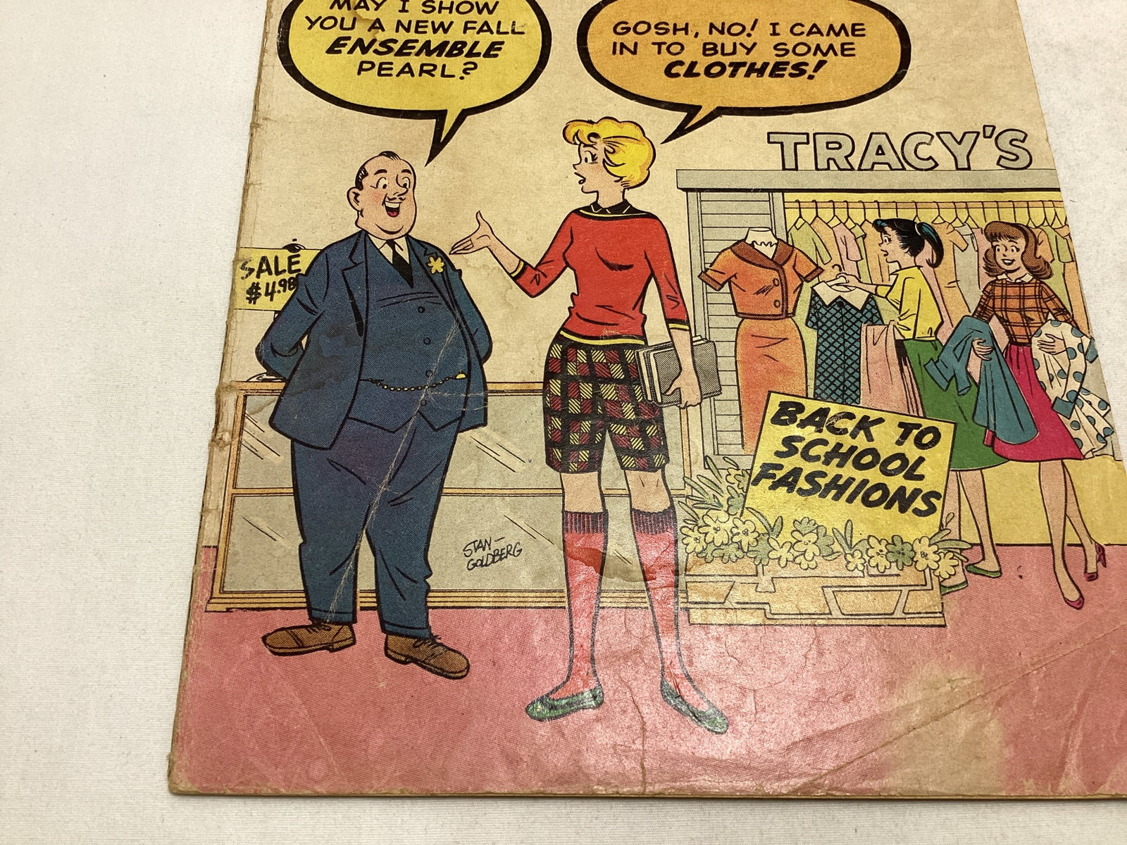 My Girl Pearl 9 Atlas Comic Book - 4