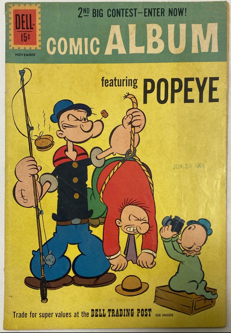 Comic Album 15 Dell Popeye Comic Book (1 of 8)