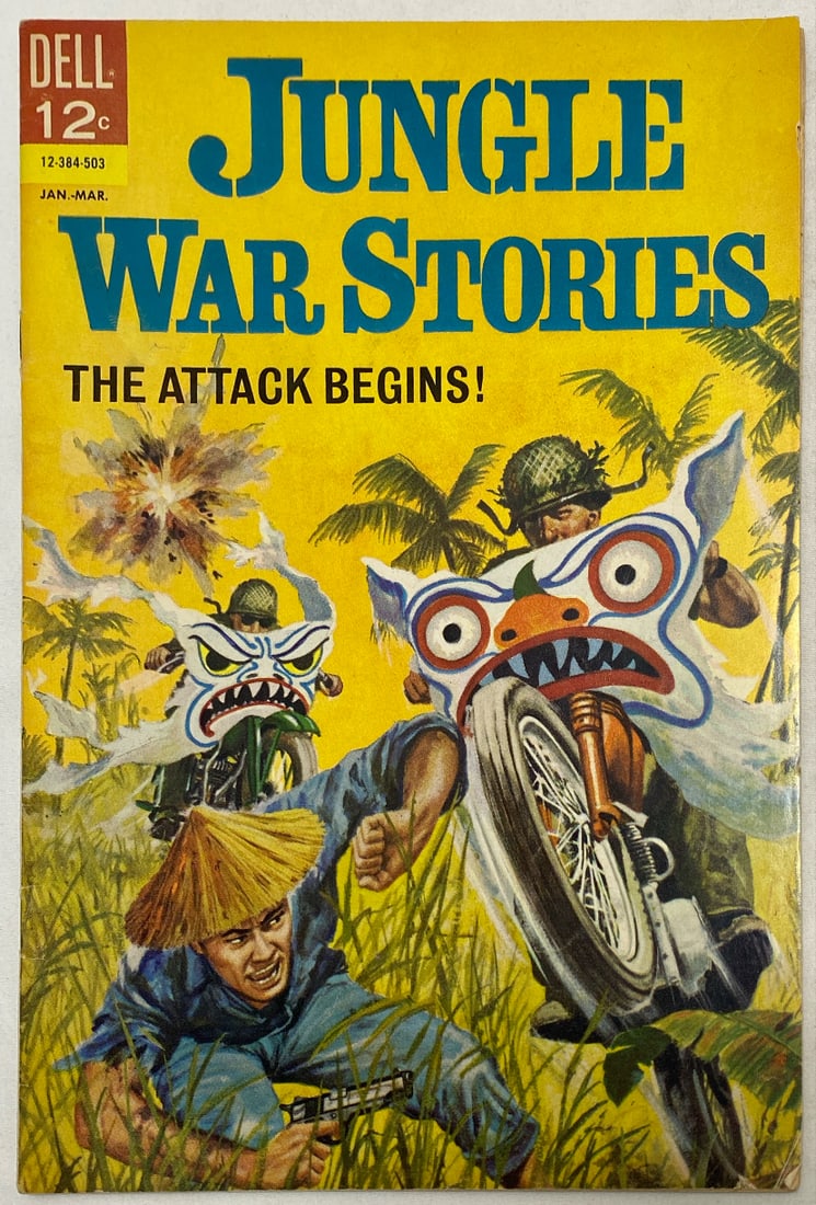 Jungle War Stories 10 Dell Comic Book (1 of 8)