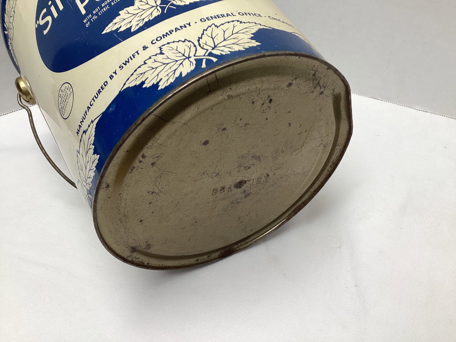 Swift's Silverleaf Brand Pure Lard Tin - 7